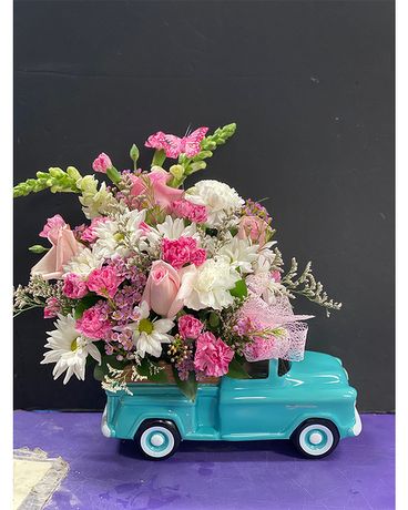 Chevy Baby Flower Arrangement