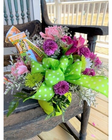 Never Leaf Us! Flower Arrangement
