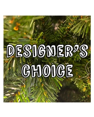 Designer’s Choice Christmas Flower Arrangement