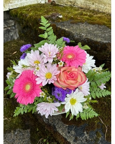 Tea Time Flower Arrangement