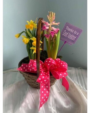 Bulb Garden Flower Arrangement