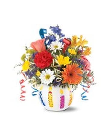 Birthday Celebration Flower Arrangement