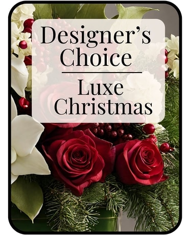 Designer's Choice Luxe Christmas Flower Arrangement