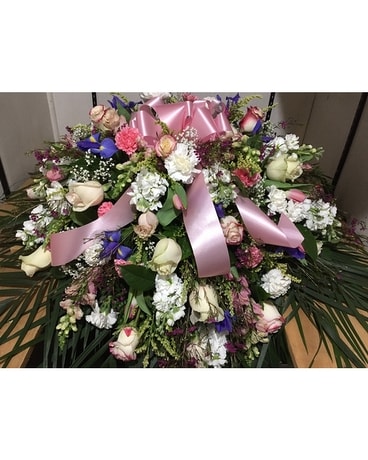 casket cover Funeral Casket Spray Flowers