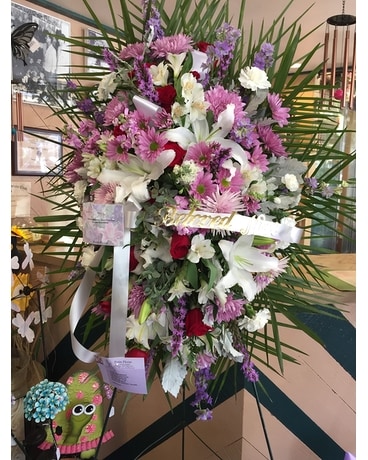 Spray Funeral Arrangement