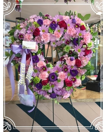 Open heart ❤️ Sympathy Arrangement