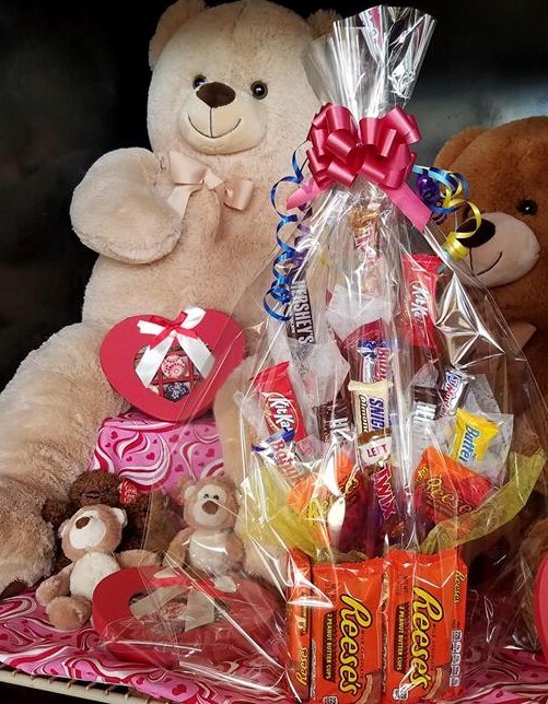 flowers and stuffed animal delivery