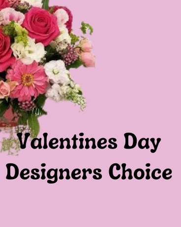 Valentines Designers Choice Flower Arrangement