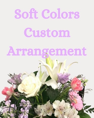 Custom Soft Colors Arrangement