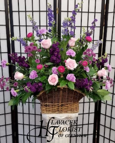 Majestic Memory Basket Basket Arrangement