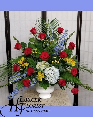 Blooms of Hope Funeral Arrangement