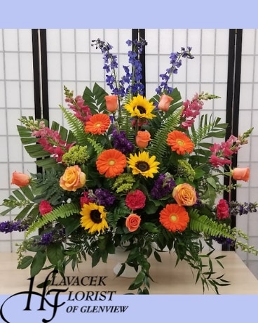 Bold Remembrance Arrangement Funeral Arrangement