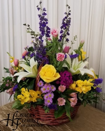 Compassion Basket Arrangement Basket Arrangement