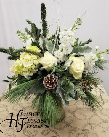 Winter Romance Flower Arrangement