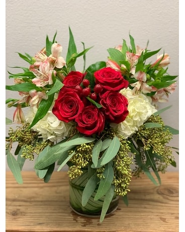 Two of hearts Flower Arrangement