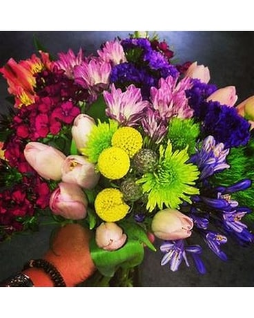 Wrapped Flower Bouquet Flower Arrangement