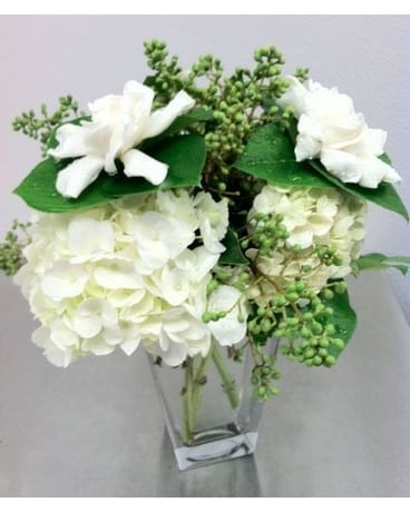 Elegant Gardenia Bouquet Flower Arrangement