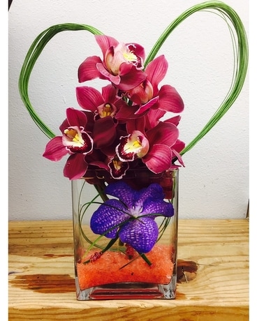 Orchid Love Flower Arrangement