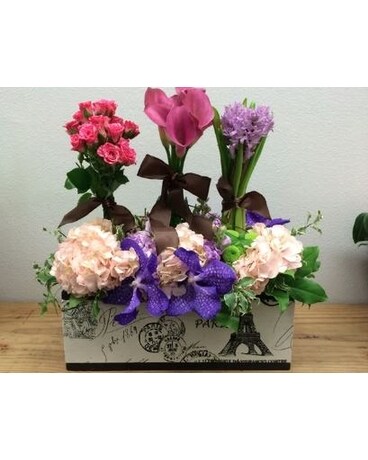 Parisian Princess Flower Arrangement