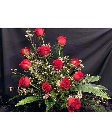 Styled Roses Flower Arrangement