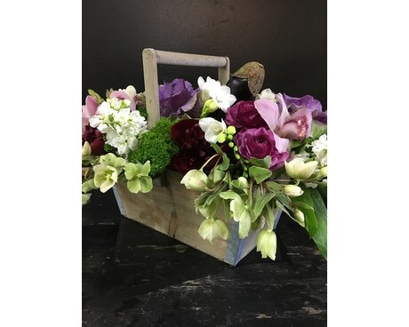 A-Tisket A-Tasket Flower Arrangement