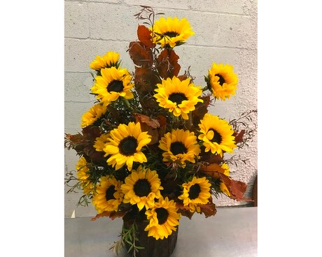 Autumn Sunflowers Flower Arrangement