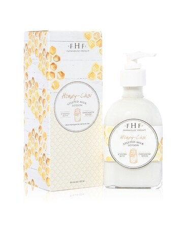 Honey Chai Steeped Milk Lotion Bottle Gifts