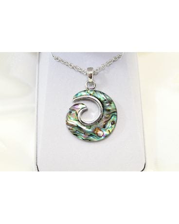 Abalone swirl necklace Flower Arrangement