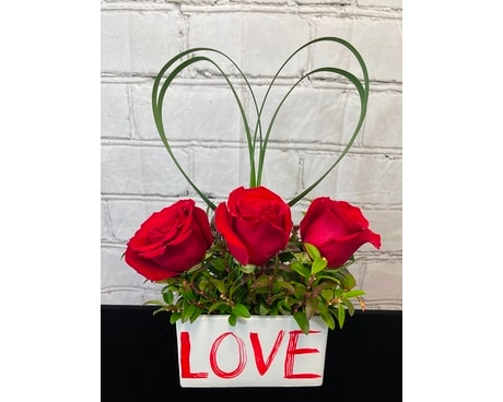 Love Is In The Air Flower Arrangement