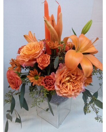 Falls Bitter Sweet Bowl Bouquet Flower Arrangement