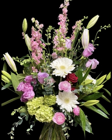 Posh Pastels Flower Arrangement