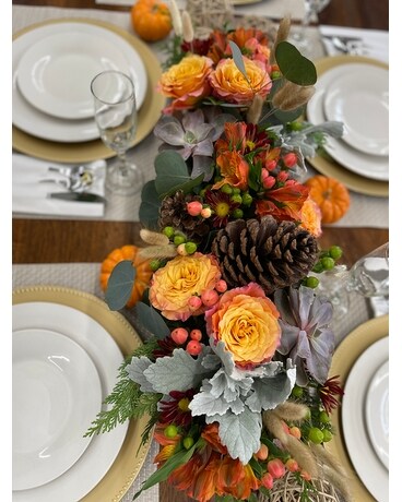 The Gloria Autumn Collection Flower Arrangement