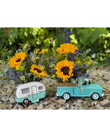The Vacationer Flower Arrangement