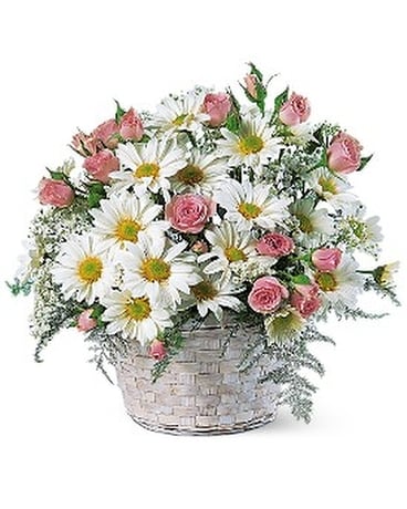 Posy Basket Flower Arrangement