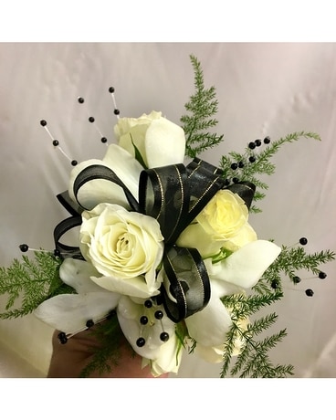 Elegant White Corsage Corsage