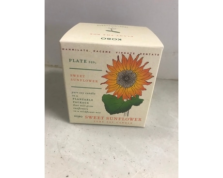KOBO Sunflower Soy Candles Flower Arrangement