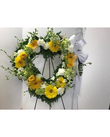 Calming Yellows Flower Arrangement
