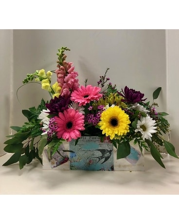 Postcards From Paris Flower Arrangement