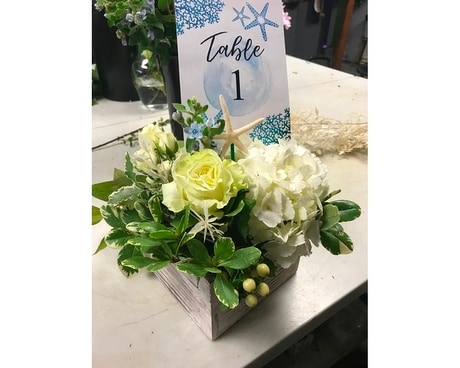 Wedding Reception Flower Arrangement