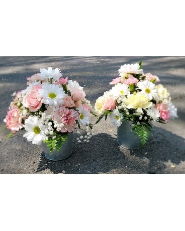 Pastel Spring Flower Arrangement