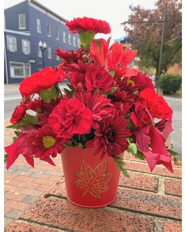 Color Block Flower Arrangement
