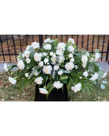 Classic Casket Spray Sympathy Arrangement