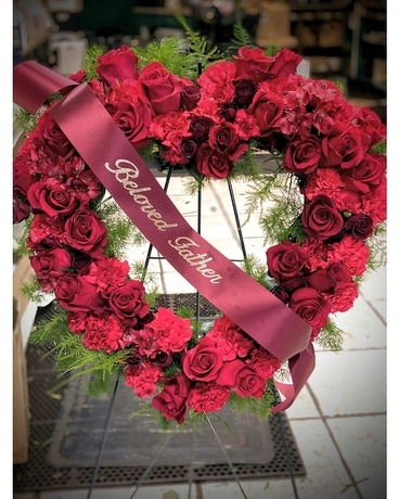 Snellings Blessed Hearts Funeral Arrangement