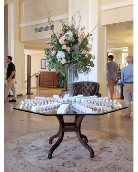 Lobby Flowers 1 Wedding Arrangement