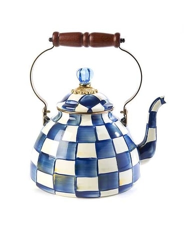Royal Check Tea Kettle - 3qt Gifts