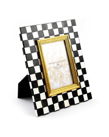 Courtly Check Enamel Frame - 4