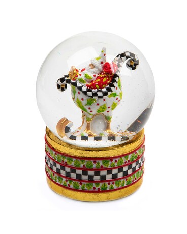 Patience Brewster Dash Away Sleigh Snow Globe Custom product