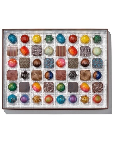 48 Piece Gourmet Chocolate Collection Flower Arrangement