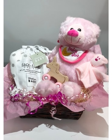 Baby Girl Gift Basket Gift Basket