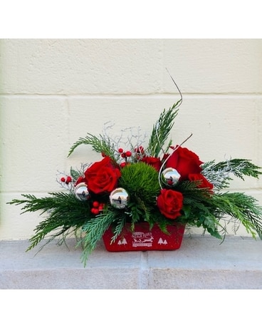 Berry and Bright Flower Arrangement